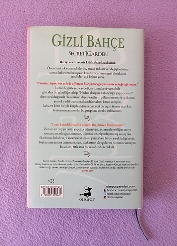 Gizli Bahçe 1. Roman (Secret Garden)  - Görsel 2