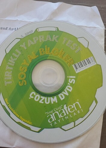 Diğer 5.sınıf Anafen DVD
