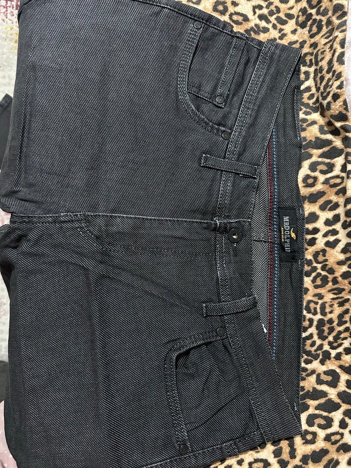 Gri Regular Fit Denim Erkek Kot Pantolon - Görsel 3