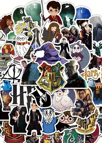 Harry Potter Temalı Çıkartmalar Seti