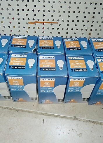 Elmax LED Ampul 9w 10 ad
