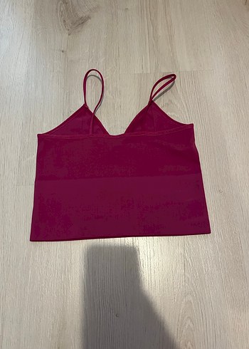 xs Beden pembe Renk Oxxo Pembe Crop Top