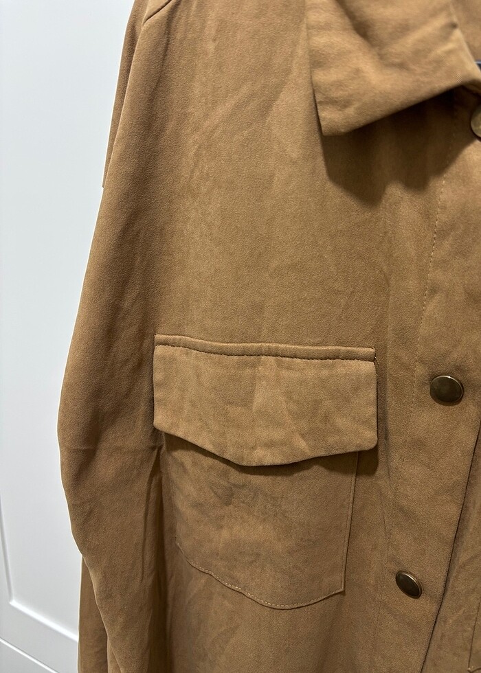 Lcw kadife gömlek - Görsel 3