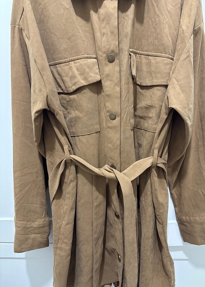 Lcw kadife gömlek - Görsel 4