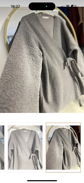 Gri buklet kaban - Görsel 2