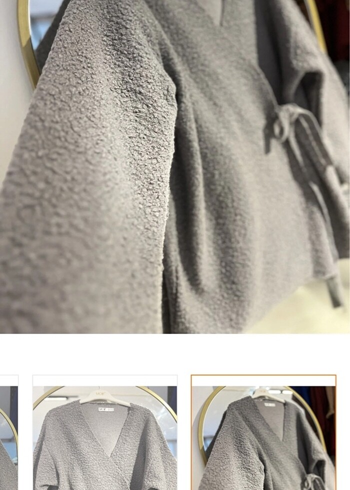 Gri buklet kaban - Görsel 2