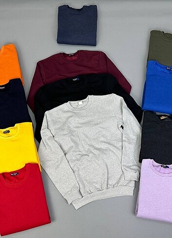 tek beden Beden çeşitli Renk DÜZ SWEAT AVRUPA 