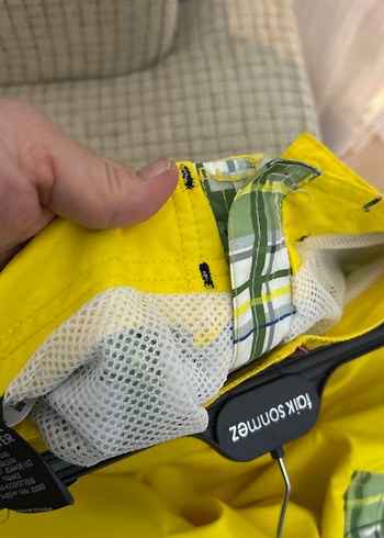 Quiksılver Sarı Bağcıklı Erkek Mini Şort - Görsel 7