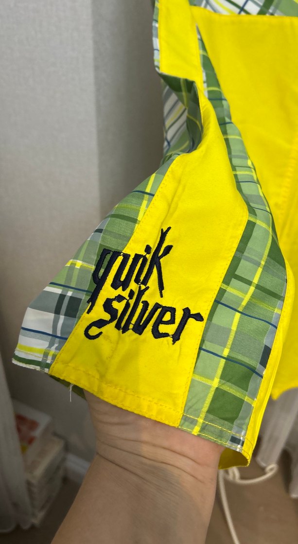 Quiksılver Sarı Bağcıklı Erkek Mini Şort - Görsel 4