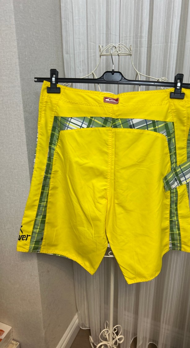 Quiksılver Sarı Bağcıklı Erkek Mini Şort - Görsel 3