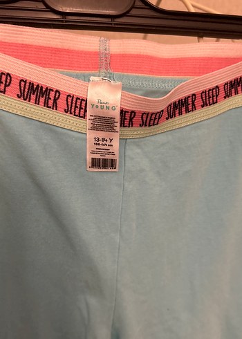 Penti 13/14 yaş penye Tayt Kemerli Midi Boy - Görsel 2