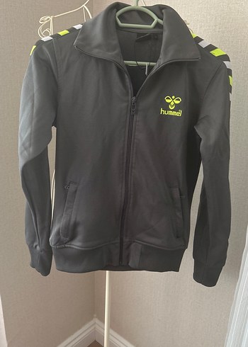 Hummel Erkek Çocuk Fermuarlı Gri Sweatshirt