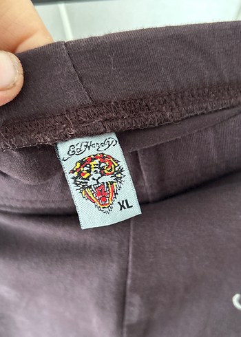 Kız Çocuk Mor Baskılı Dar Paça Tayt - Görsel 2