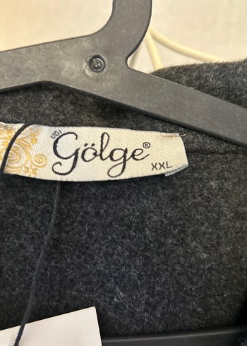 Düğmeli Gri triko hırka - Görsel 3