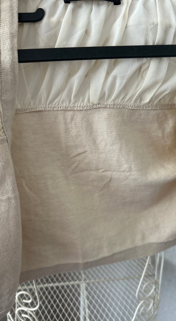 Kız Çocuk Beyaz Kolsuz Bolero - Görsel 5