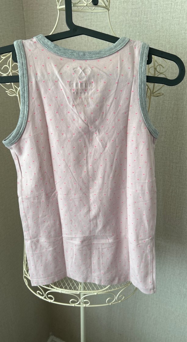 Hummel Pembe Baskılı kız Çocuk Atlet - Görsel 3