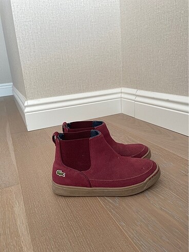 Kız çocuk lacoste bordo bot