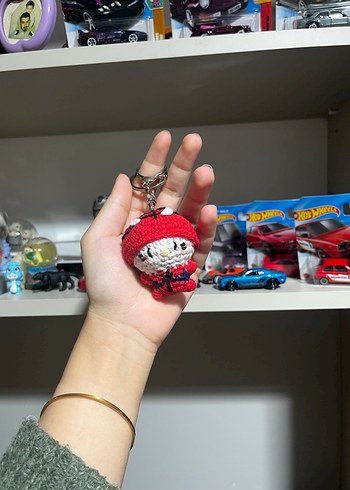 Örümcek adam ve hello kitty Anahtarlık - Görsel 2