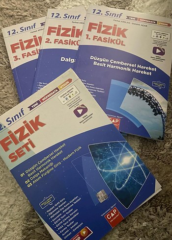 12. Sınıf Fizik Seti - Basit Harmonik Hareket Fasikülleri