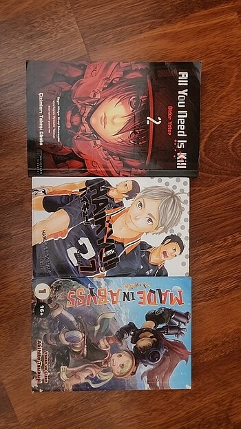 haikyu2 & all you need is kill2 & made in abyss1