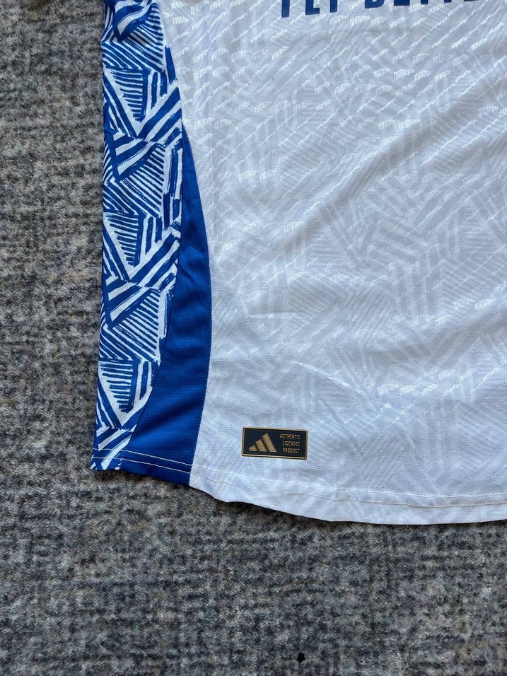 Erkek Beyaz Kısa Kollu Real Madrid Forma - Görsel 3