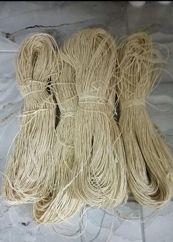 açık saman rengi kağıt ip