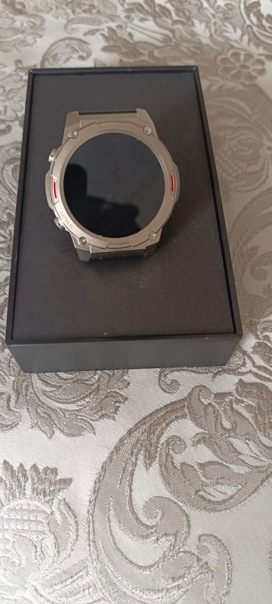 Gri Kasa Siyah Kayış Akıllı Saat - Görsel 3