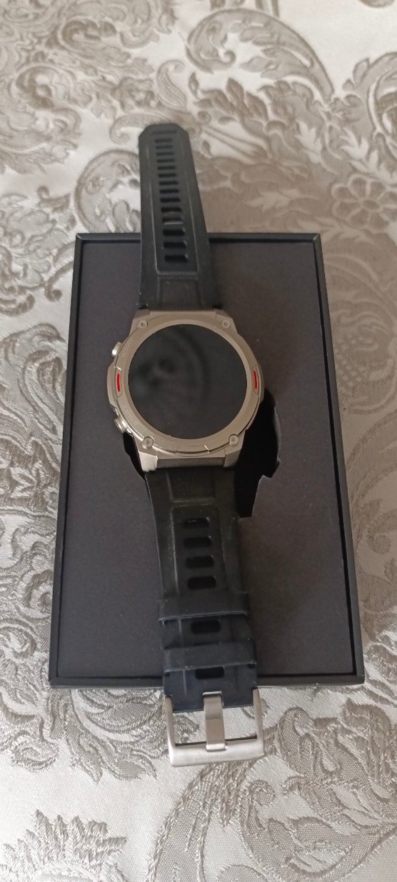 Gri Kasa Siyah Kayış Akıllı Saat - Görsel 2