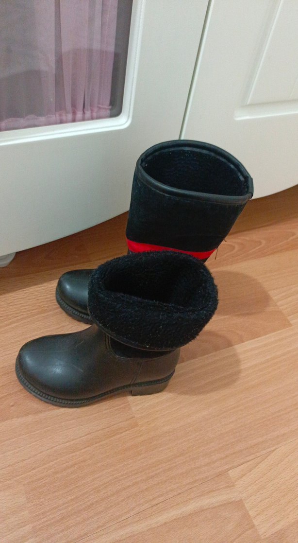 Kız Çocuk Siyah Mickey Mouse Bot - Görsel 3