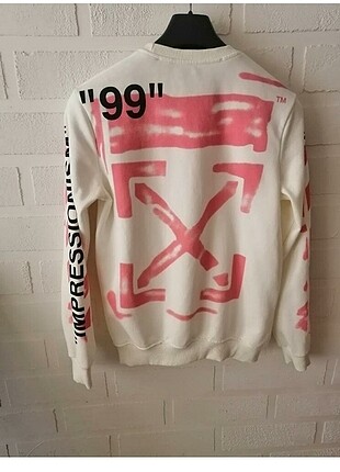 m Beden Off-white orjinal sweatshirt 