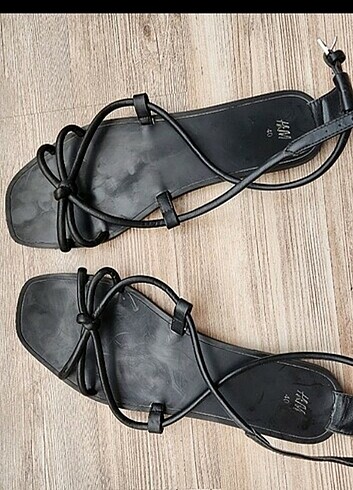 40 Beden siyah Renk H&m sandalet 