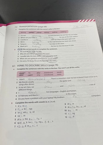 Beden A1 ingilizce çalışma kitabı