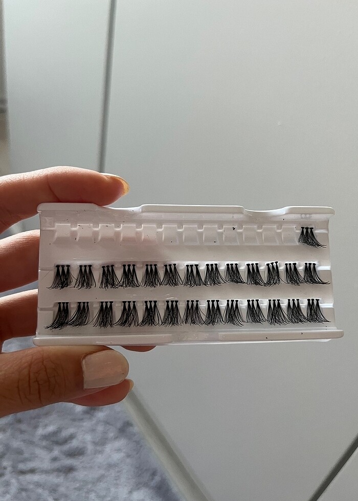 Üçlü takma kirpik - Görsel 3