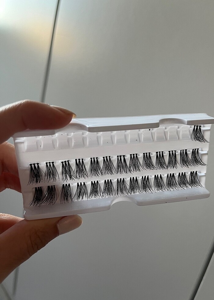 Üçlü takma kirpik - Görsel 4