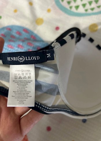 Zebra Desenli Siyah Beyaz bikini üstü. - Görsel 3