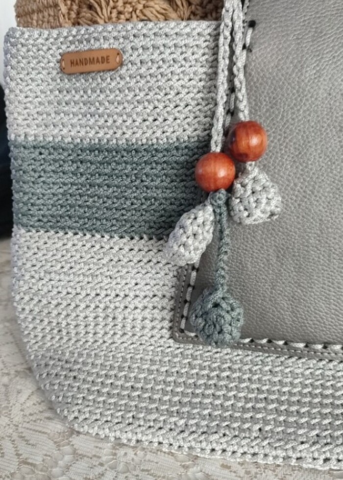 Örme çanta  - Görsel 2