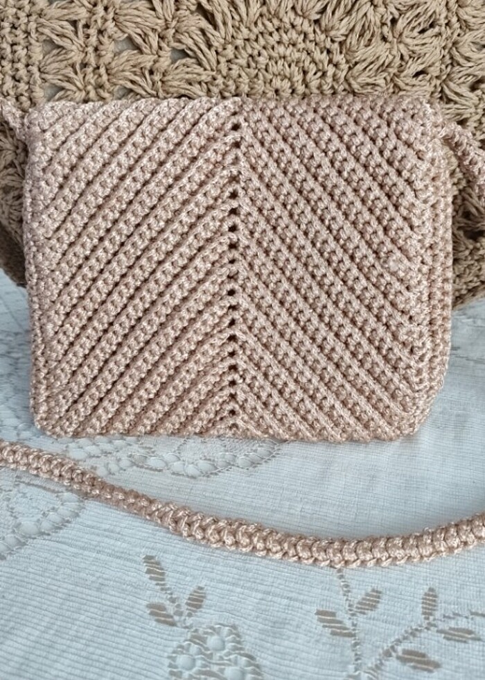 Örme çanta  - Görsel 2