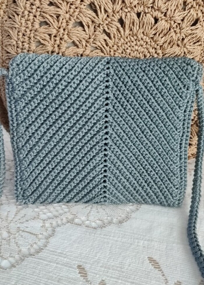 Örme çanta  - Görsel 2