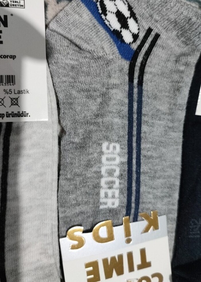 Çocuk kısa çorap  - Görsel 4