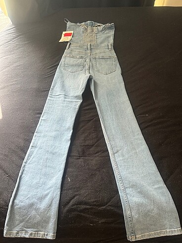 xs Beden Pull and bear straplez jean tulum SIFIR