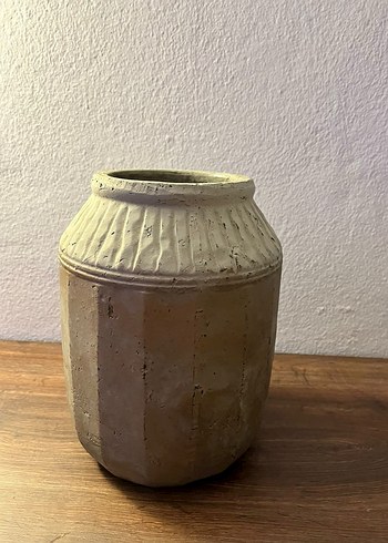 Diğer Grej Seramik Vazo