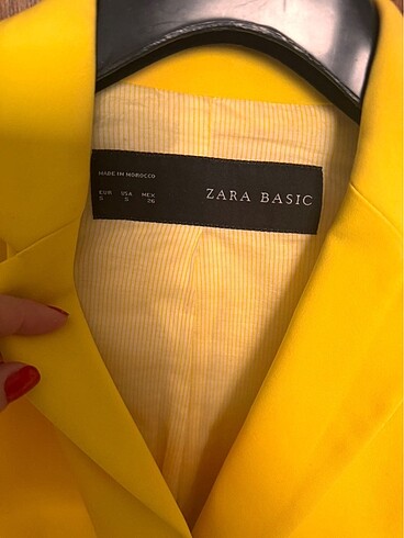 s Beden ZARA KISA BLAZER CEKET