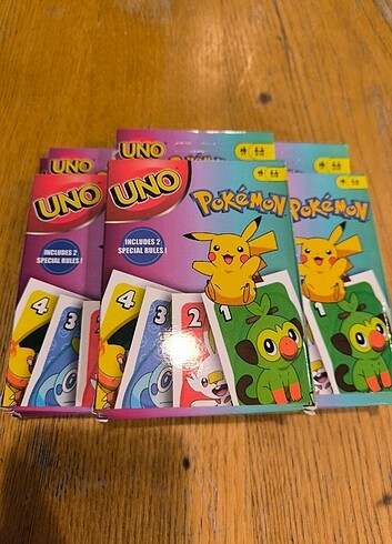 Pokemon uno kart 