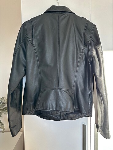 Hakiki deri ceket - Görsel 5
