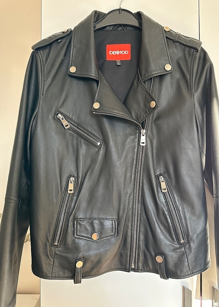Hakiki deri ceket - Görsel 2