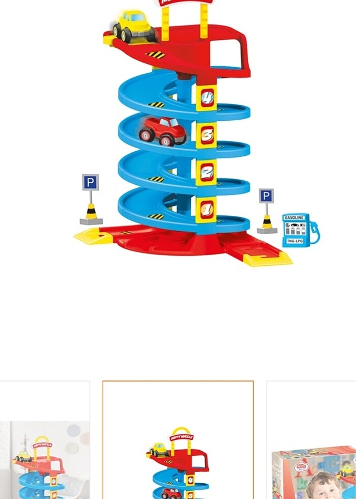 Spiral yol seti oyuncak - Görsel 3