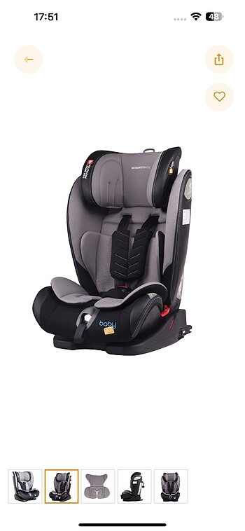 Baby plus Secure Isofixli Oto Koltuğu - Görsel 2