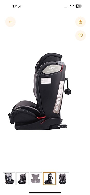 Baby plus Secure Isofixli Oto Koltuğu - Görsel 3