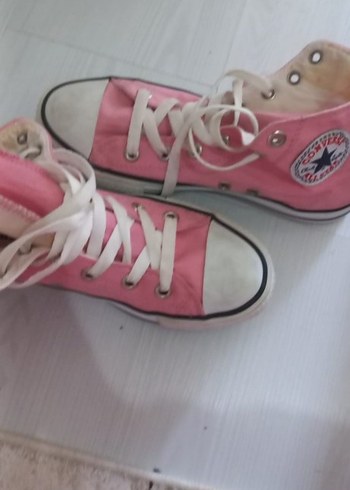 Pembe converse - Görsel 2