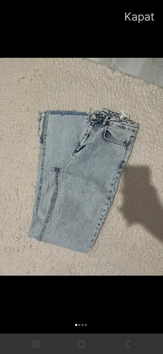 milla yırtmaçlı pantolon - Görsel 3